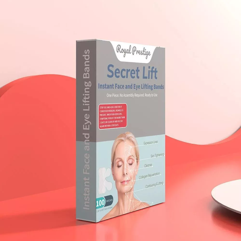 لاصقات شد الوجه المخفية - 100 لصقة